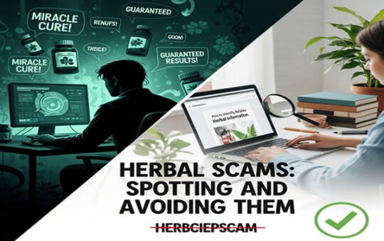 Herbciepscam Spotting and Avoiding Online Herbal Scams