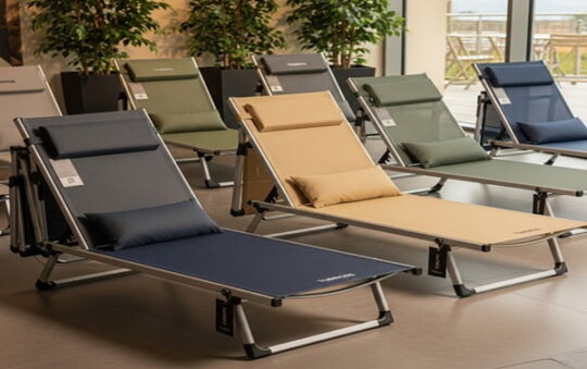 Tumbons Stylish Foldable Lounge Chairs for Relaxation